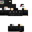 Minecraft skin texture, 64x64 pixels