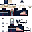 Minecraft skin texture, 64x64 pixels