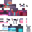 Minecraft skin texture, 64x64 pixels