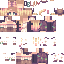 Minecraft skin texture, 64x64 pixels
