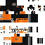 Minecraft skin texture, 64x64 pixels