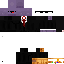 Minecraft skin texture, 64x64 pixels