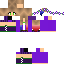 Minecraft skin texture, 64x64 pixels