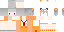Minecraft skin texture, 64x32 legacy pixels