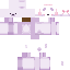 Minecraft skin texture, 64x64 pixels