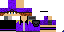 Minecraft skin texture, 64x32 legacy pixels