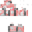Minecraft skin texture, 64x64 pixels