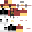 Minecraft skin texture, 64x64 pixels