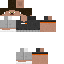 Minecraft skin texture, 64x64 pixels