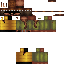 Minecraft skin texture, 64x64 pixels