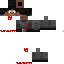 Minecraft skin texture, 64x64 pixels