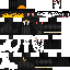 Minecraft skin texture, 64x64 pixels