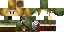 Minecraft skin texture, 64x32 legacy pixels