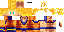 Minecraft skin texture, 64x32 legacy pixels
