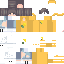 Minecraft skin texture, 64x64 pixels