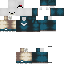 Minecraft skin texture, 64x64 pixels