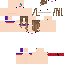 Minecraft skin texture, 64x64 pixels