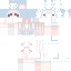 Minecraft skin texture, 64x64 pixels