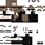 Minecraft skin texture, 64x64 pixels