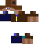 Minecraft skin texture, 64x64 pixels