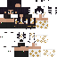 Minecraft skin texture, 64x64 pixels