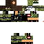 Minecraft skin texture, 64x64 pixels