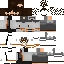 Minecraft skin texture, 64x64 pixels