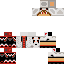 Minecraft skin texture, 64x64 pixels