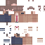 Minecraft skin texture, 64x64 pixels