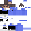 Minecraft skin texture, 64x64 pixels