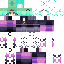 Minecraft skin texture, 64x64 pixels