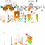 Minecraft skin texture, 64x64 pixels