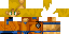 Minecraft skin texture, 64x32 legacy pixels