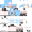 Minecraft skin texture, 64x64 pixels