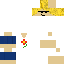 Minecraft skin texture, 64x64 pixels