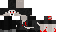 Minecraft skin texture, 64x32 legacy pixels