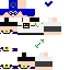 Minecraft skin texture, 64x64 pixels