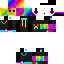 Minecraft skin texture, 64x64 pixels