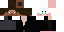 Minecraft skin texture, 64x32 legacy pixels
