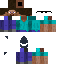 Minecraft skin texture, 64x64 pixels
