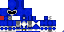 Minecraft skin texture, 64x32 legacy pixels