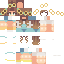 Minecraft skin texture, 64x64 pixels