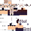 Minecraft skin texture, 64x64 pixels