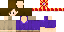 Minecraft skin texture, 64x32 legacy pixels