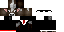 Minecraft skin texture, 64x32 legacy pixels