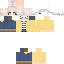Minecraft skin texture, 64x64 pixels