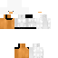 Minecraft skin texture, 64x64 pixels