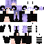 Minecraft skin texture, 64x64 pixels