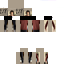 Minecraft skin texture, 64x64 pixels