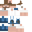 Minecraft skin texture, 64x64 pixels